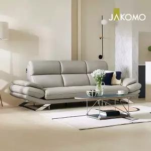 [신세계라이브쇼핑][자코모][장기무이자] 로베 3.5인 기능성 럭스 통가죽 천연면피 소가죽 소파+쿠션2개