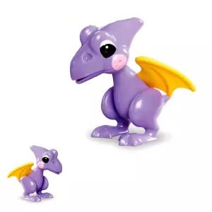 테로닥틸 움직이는 인형 공룡 퍼플 학습장난감 톨로 동물작동완구 놀이 소리나는