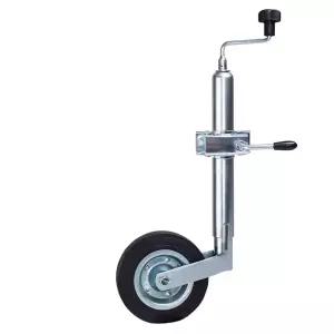 캠핑 트레일러 이동식 잭 카라반 클램프 휠 견인 거치대