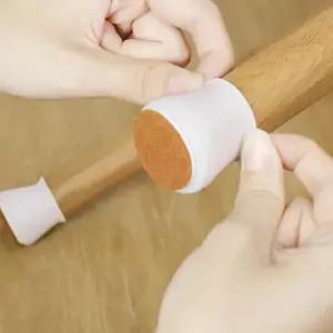 의자 발 소음방지 캡 식탁 패드 커버 양말 다리 쿠션 의자발 의자캡