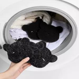곰돌이 디자인 세탁기 먼지 털 제거 거름망 세탁필터 털세탁 세탁필터