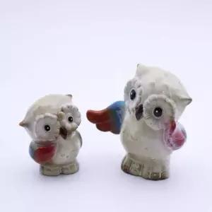 [RIZPICK]쓰리몰 귀요미 개업선물 모녀부엉이 장식품 인테리어