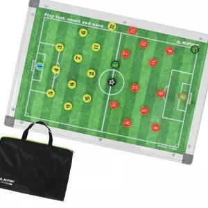 스타 휴대용 양면 뉴 축구작전판 연습용 코칭 팀전술 대회 실습 전략분석 선수훈련