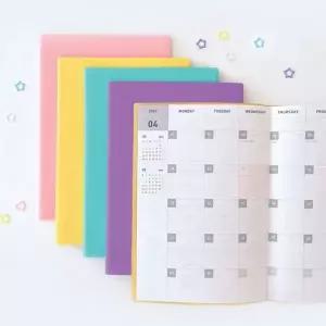 먼슬리 다이어리 2024 마카롱 플래너 A4 스케줄러