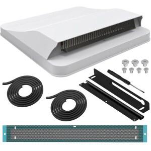 ACOVER 업그레이드된 RV, 트레일러, 캠핑카, 모터홈, 지붕, 공기역학적 설계 내후성 및 14인치 14인치 지붕용 캠핑카/트레일러 통풍구 커버 교체(흰색)