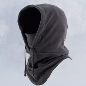 남여공용 겨울 후드 넥 기모 워머 마스크 라이딩후드