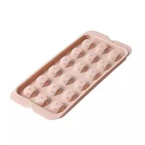 홈카페 미니 보석 얼음틀 18구 핑크 1P 아이스트레이