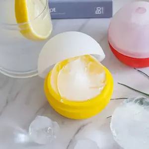 실리콘 빅볼 얼음틀 1구 옐로우 1P 칵테일 얼음볼 아이스메이커