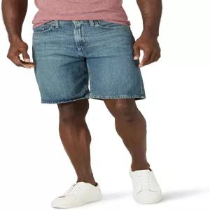 랭글러 오센틱스 남성 클래식 릴랙스 핏 파이브 포켓 진 쇼트