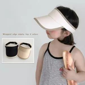 아동 말랑 파스텔 썬캡 모자 선바이져 여름 키즈 유아 어린이 남아