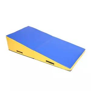 체조 매트 체육 구르기 운동용 삼각 점프 장비 높이뛰기