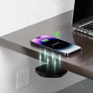 Wenergy 에어차저 원거리 무타공 히든 무선 밑 충전 책상 충전기 빌트인