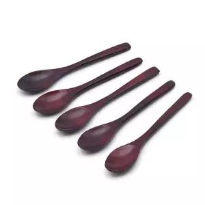 [골드스마일]영수 옻칠 티스푼 다용도 스푼 5P