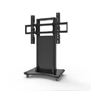 안전포장 마운트피아 MPS-120 키낮은 이동식 티비 TV 거치대 65-86인치 전자칠판 스탠드 높이조절 MPS-120