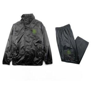 우비 바람막이 상하의 라이딩 색 라이더 M 바이크 레인코트 세트 검은 자켓