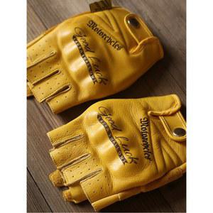 소가죽 오토바이 반장갑 여름 글러브 라이딩 바이크