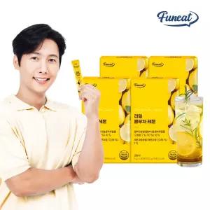 퍼니트 발효탄산 유산균 리얼 콤부차 레몬맛 4박스 (4개월분)