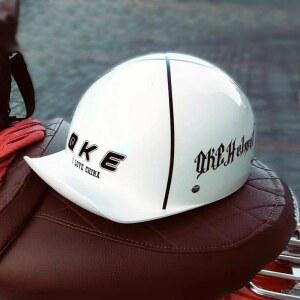 스냅백 헬멧 오토바이 반모 바이크 클래식 여름헬멧 스쿠터