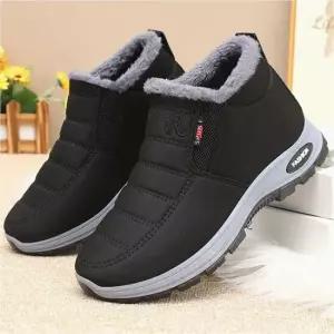 인기상품 남녀공용 털 슬립온 방한화 겨울 외출용 패딩 슈즈 [WFKM4E6_260408]