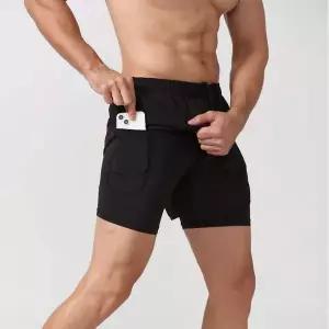 [RIZPICK]WL 일체형 러닝 쇼츠 마라톤 복장 타이즈 바지