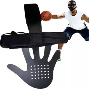 농구 페이스 쉴드 - 스포츠 코 가드 심판 야구 하키 포수 훈련 페인트볼을 위한 조절 가능한 헤드밴드 보호