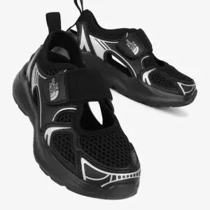 [매장판] 노스페이스 키즈 샌들 스니커즈 솔리드 데일리 여름 샌달 블랙 NS82S88S