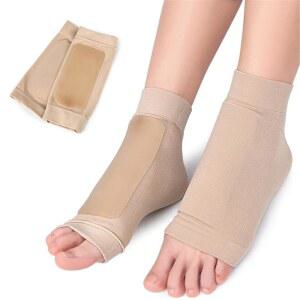 발목 말레올라 젤 슬리브, 뼈 보호 양말, 패드가 있는 패딩 스케이트 보호대 및 부츠용 쿠션, 하키 피겨 스케이팅, 스플린트, 스케이트보드 액세서리