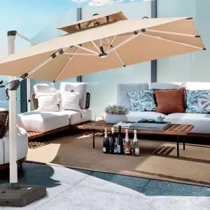 대형사각 파라솔 비치파라솔 테라스 옥상 받침대