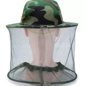 방충망 낚시용 벙거지 모기장 와이드 그물 모자 양봉모자 벌초모자