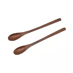 영수 옻칠 고급 롱티스푼 다용도 스푼 2P