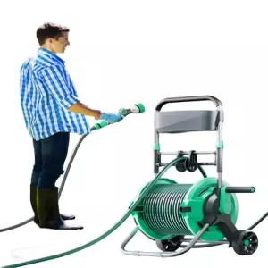 농업용 이동식 호스카트 워터 세차 원예 대차 대형 릴