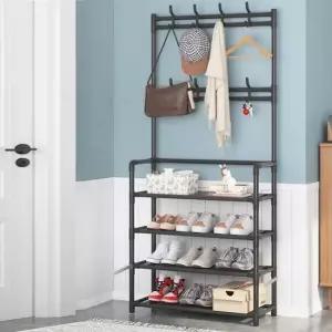 다용도 신발장 옷정리 모자 가방 수납 선반 슈즈랙