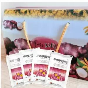 선물세트 30포 돼지감자즙 세트 100ml 국내산 명절 설날 선물 답례품