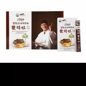 [2026년 설명절 특선] 김오곤 침향 산삼배양근 활력진 골드스틱 15g X 30포 선물세트