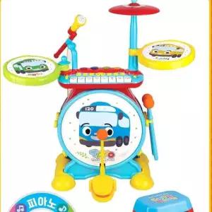 어린이 드럼 장난감 음악 악기 꼬마버스 타요 뮤직