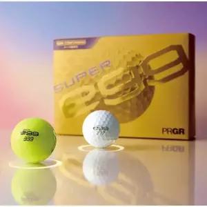 PRGR [프로기어 정품] 26년 신제품 슈퍼에그 고반발 공 2칼라[화이트,옐로우]