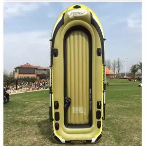 요트 4인용 소형 고무보트 개인 군녹색 낚시배 그린 도선