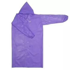 성인용우비 캠핑 라이딩 등산 레인코트 비옷 퍼플 (WCDD34A)