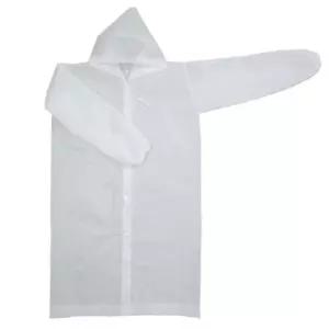 성인용우비 캠핑 라이딩 등산 레인코트 비옷 화이트 (WCDD348)