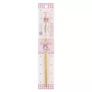 [골드스마일]산리오 마이멜로디 대나무 젓가락 1조 21cm