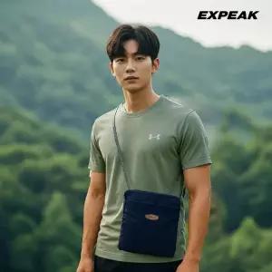 엑스피크 아웃도어 플랫 사코슈백 등산 핸드폰가방 프론트백