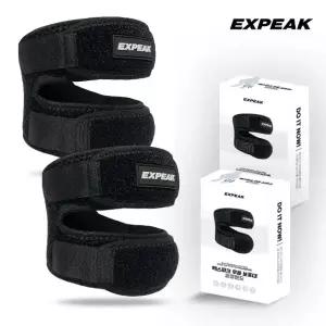 엑스피크 듀얼밴드 무릎보호대 2개 세트 등산 스포츠 일상생활