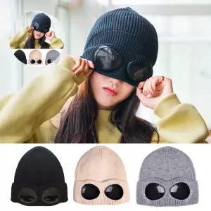 여자 비니 겨울 스키장 모자 남자 커플 패션