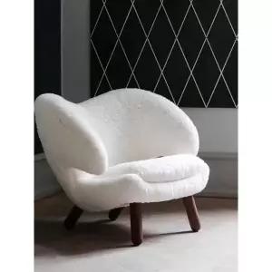 럭셔리 울 예쁜 양털 디자이너 벨벳 북유럽 의자