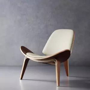 윙체어 편한 가죽 1인용 낮은 소파 원룸 우드 쇼파