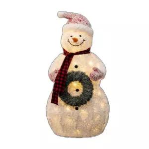 크리스마스 가로등 트리 모형 램프 눈송이 장식품 눈