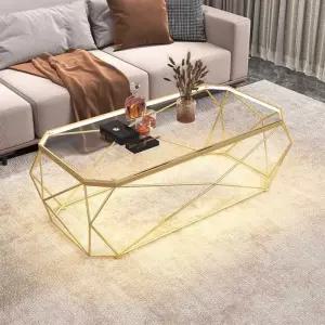 LED 소파 탁자 강화유리테이블 대리석 노르딕 테이블