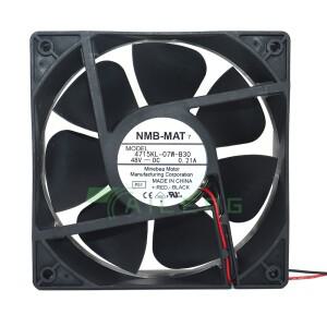 NMB 냉각 선풍기,  4715KL-07W-B30, DC 48V, 0.21A 12038, 12cm, 120x120x38mm