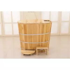 1인 욕조 원룸 가정용 홈사우나 반신욕 접이식 히노끼