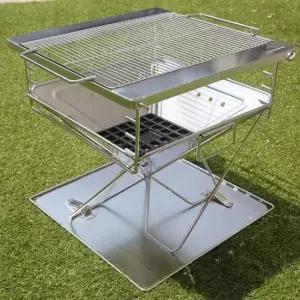 캠핑문접이식대형화로대 원터치화로대 바베큐그릴